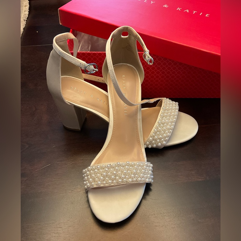 Kelly and Kate Pearl High Heels